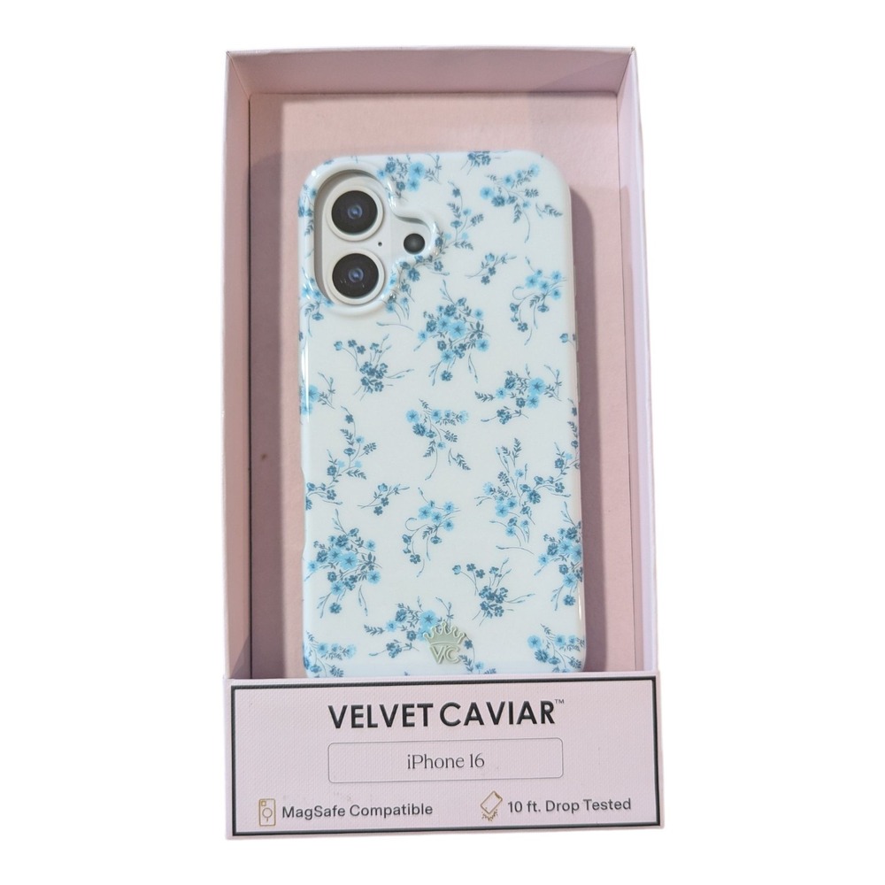 i5-N‎ Velvet Caviar - Magsafe Case for Apple iPhone 16 (two camera) French Blue